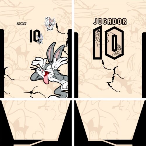 Arte Vetor Camisa Interclasse Pernalonga Mod-601