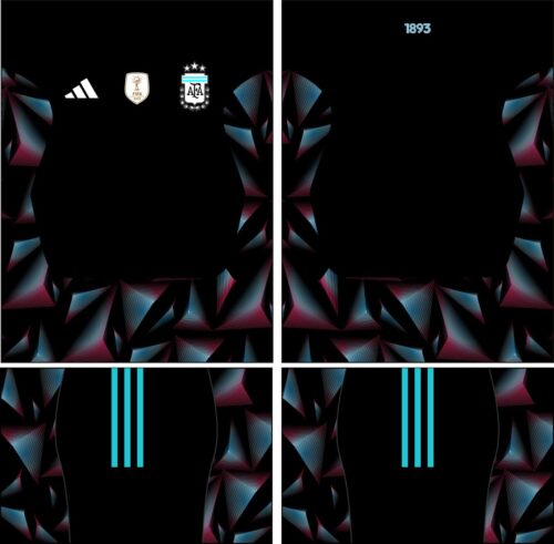Arte Vetor Camisa Argentina goleiro 2026