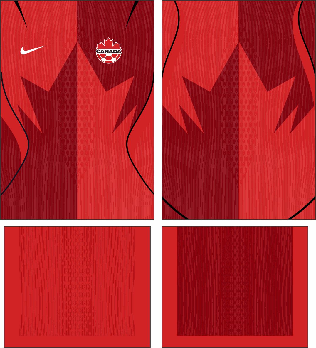 Arte Vetor Camisa Canada Local 2026