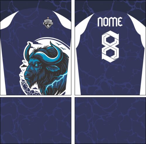 Arte Vetor Camisa Interclasse bufalo Mod-869