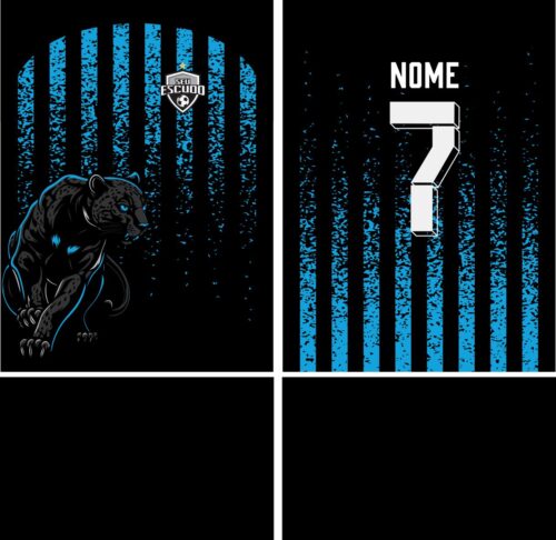 Arte Vetor Camisa Interclasse pantera Mod-863