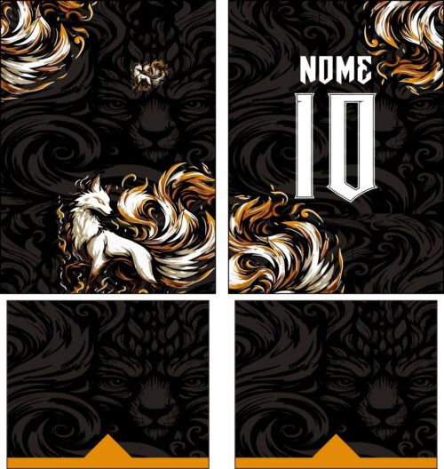 Arte Vetor Camisa Interclasse raposa Mod-871