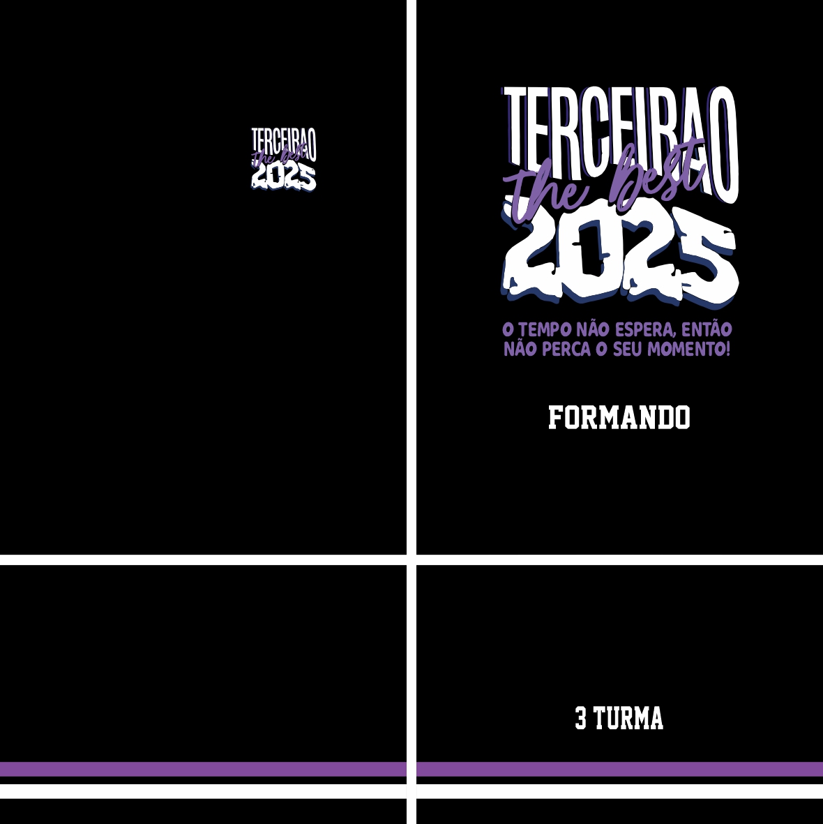 Arte Vetor Camisa Terceirão Frase Mod-304